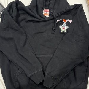 The Hundreds Black Hoodie x Roger Rabbit Hoodie